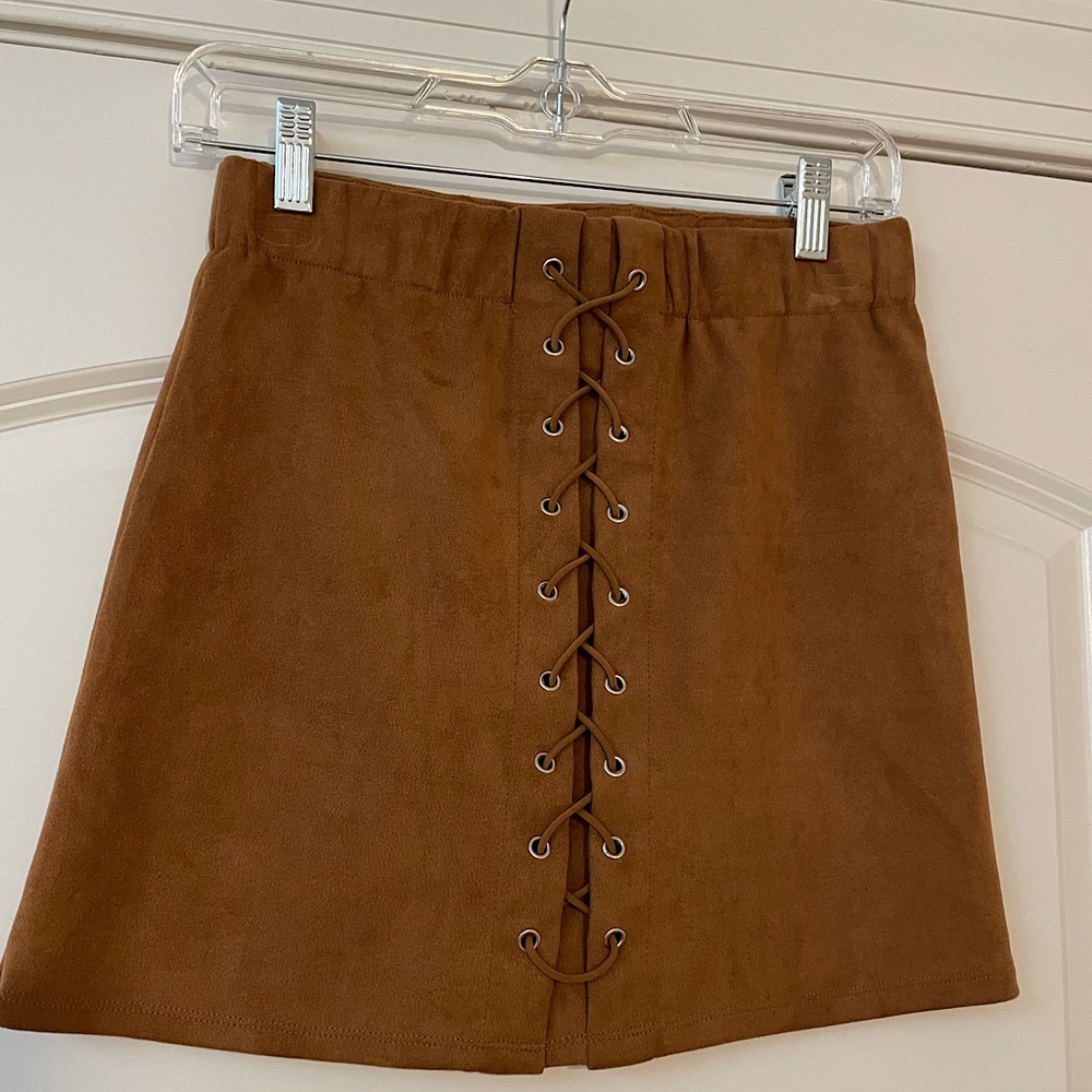 Ruby & Jenna Lace Up Skirt